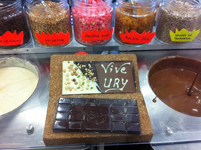 vive ury - chocolat